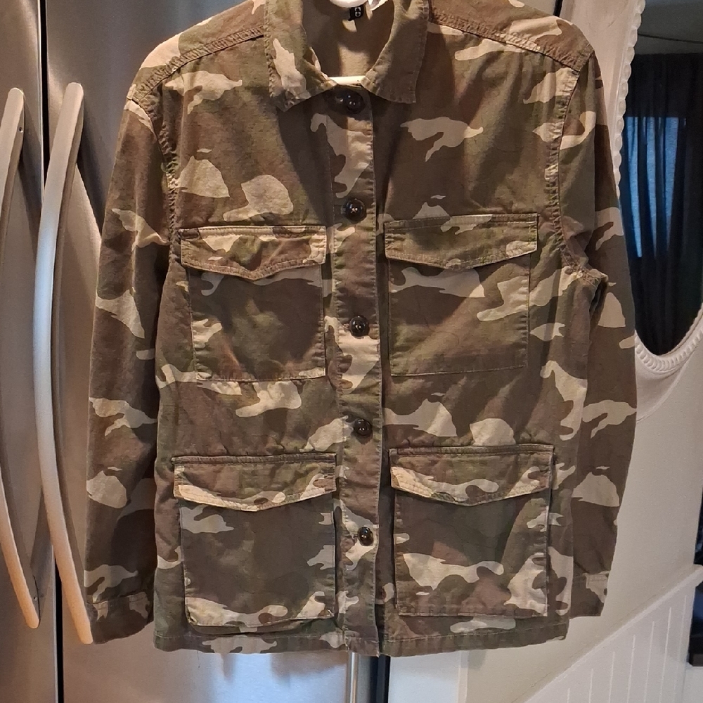 Divided Tan Camouflage Jacket